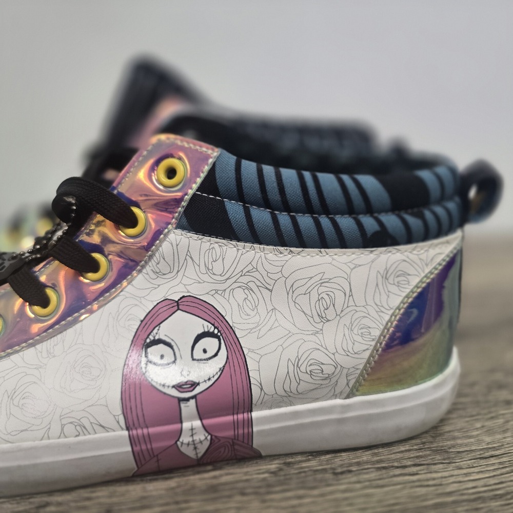 Disney‎ The Nightmare Before Christmas Women's Sneakers Mid Top Shoes Size 11 US - Picture 4 of 16
